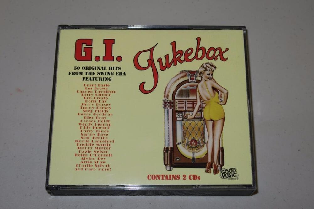 G.I. Jukebox 50 Original Hits From The Swing Era 2 CD Set Good Music -121639